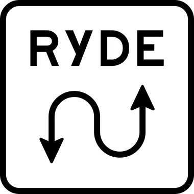 RYDE株式会社のロゴ
